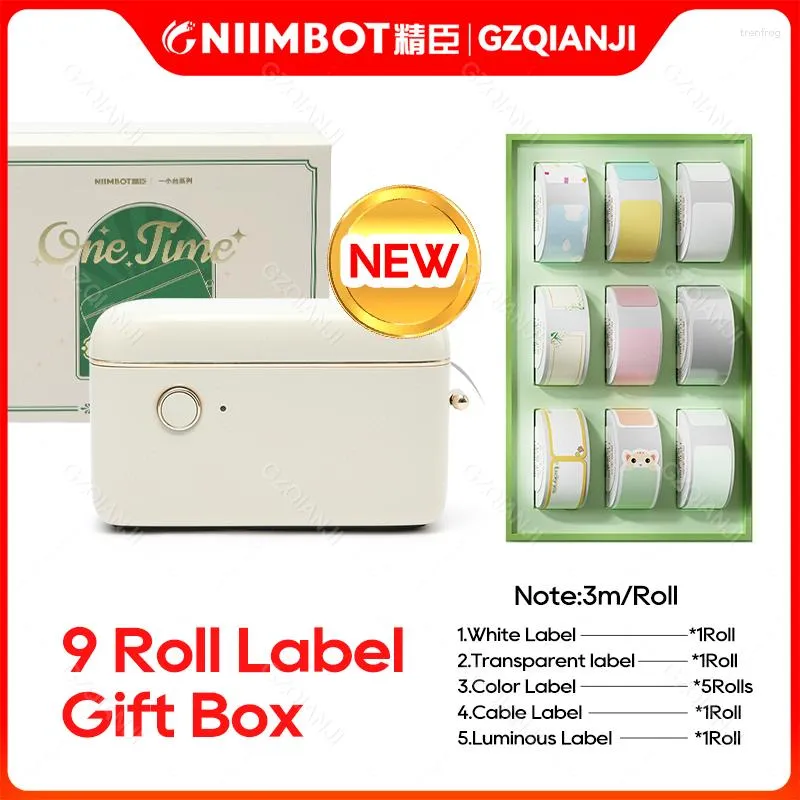 Niimbot H1 D101 D11 D110 Mini Thermal Label Sticker Printer Inkless Portable Pocket Maker 12-15mm 25mm For Mobile Phone