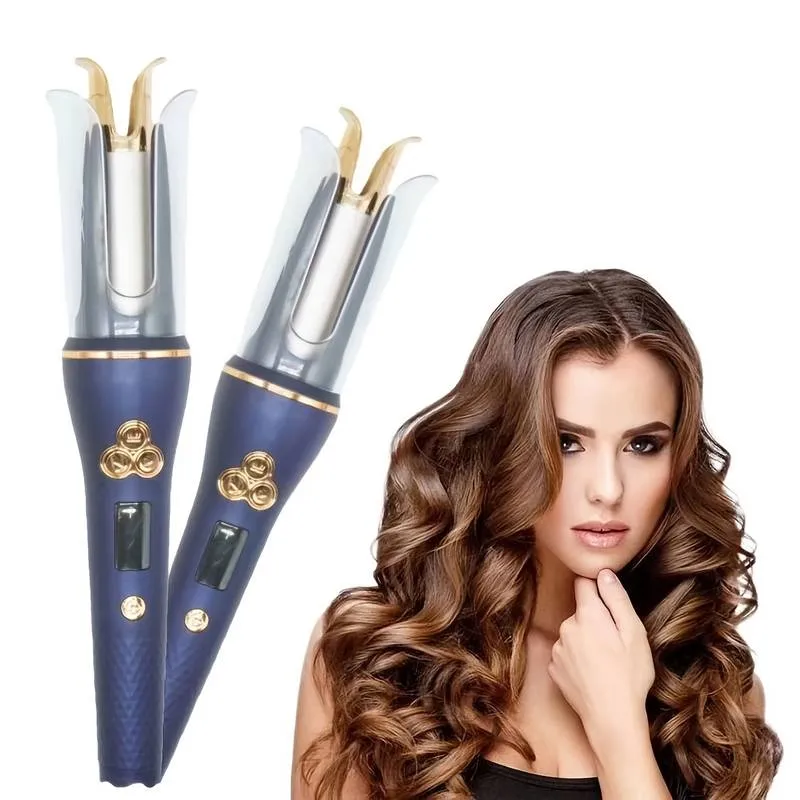 Couc à cheveux automatiques Sécurité portable Fer de boucle de cheveux anti-scalding avec un réglage de température constante