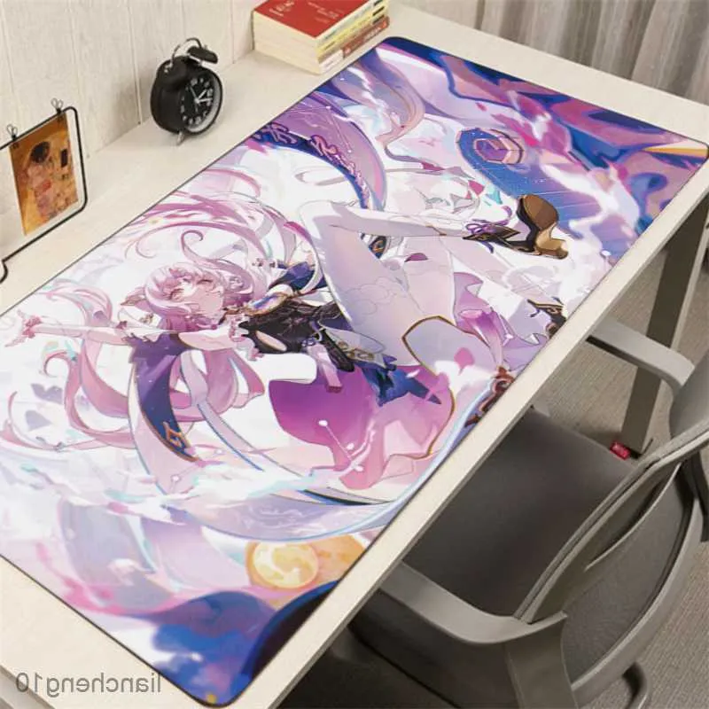 Mouse pads Wrist Star Rail Bailu March Silver Wolf Dan Heng Jing Yuan Mousepad Pad Pad Pad R230818