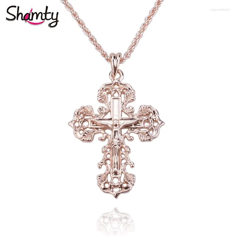 Colliers de pendentif Collier de croix SHAMTY