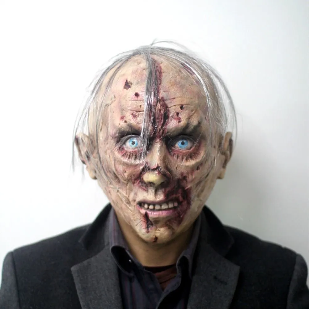 ラテックスフルフェイスマスクグルートマスクコスプレコスチュームプロップハロウィーンパーティー ラテックスフルフェイスマスクグルートマスクコスプレコスチュームプロップハロウィーンパーティー  狼男マスク ハロウィン ラテックスマスク ホラー コスプレ ..., image size:1000x1000