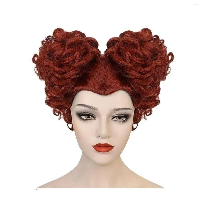 Anime Hair Christmas Hocus Pocus 2 Winifred Sanderson Film Wig