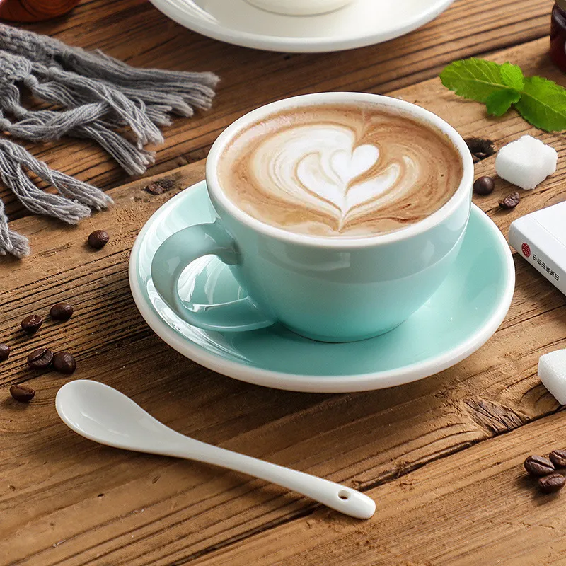 Dripp Latte Cup and Saucer – Dripp® Coffee Bars