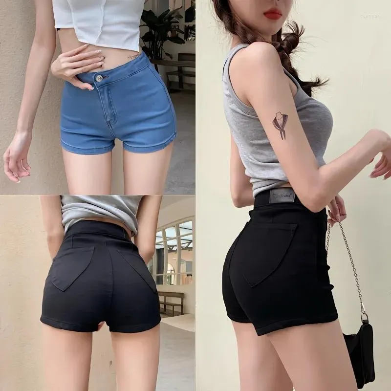 Womens Jeans Sexy Korean Fashion Summer Shorts Women High Waist Ladies Stretch Bodycon Denim Female Short Femme Pants Streetwear From 12 92 DHgate