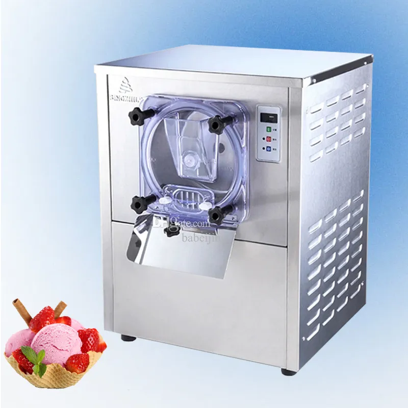 Capacidad del fabricante de helados 20L / H Italiano Hard Cream Making Machine Máquina de bola de nieve comercial