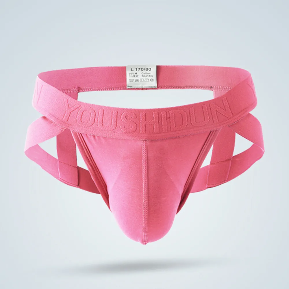 Mens Sexy Butt Lifting Jockstrap Mens Pink Briefs With Multi Elastic Belt  And Hip Raise Comfortable Underwear Bikini 230818 From Zhengrui08, $7.16