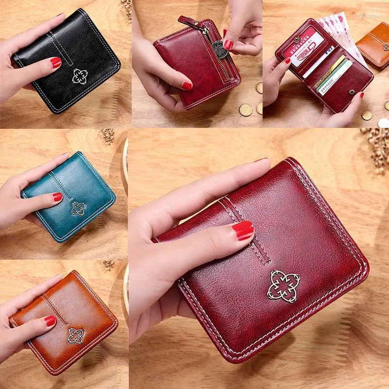Women's wallets with best sale clasp coin purse