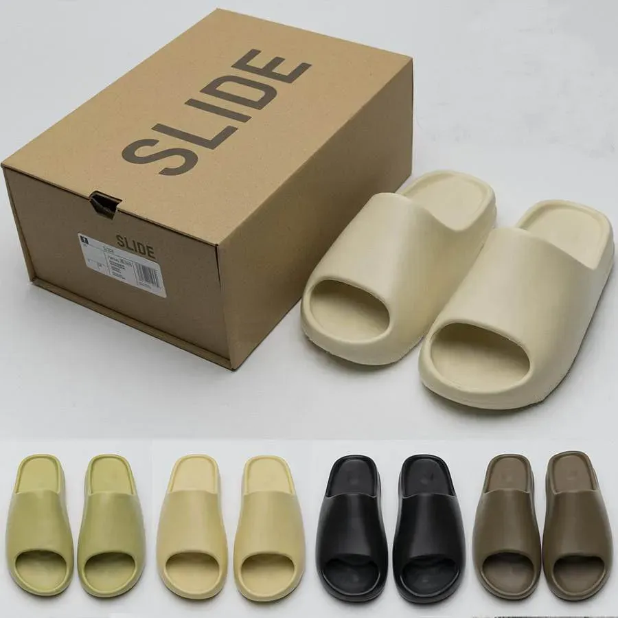 Stylish Unisex Slides Bone Core Onyx Ochre, Pure Cream, Clay, Moon