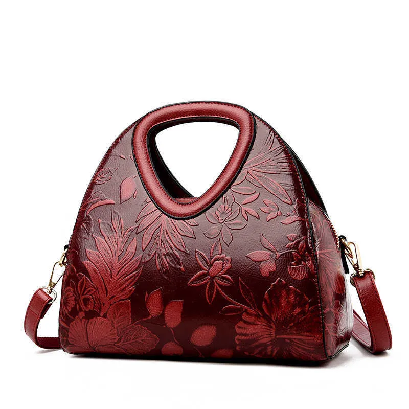 Chinese Style Leather Vegan Hobo Bag Bag For Women Stylish Mother