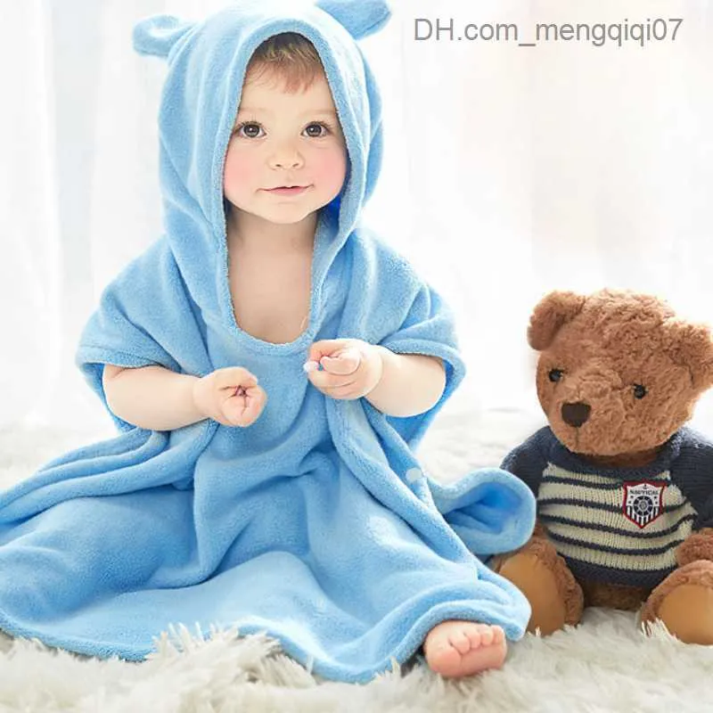 Towels Robes Bathrobe Card Companion Childrens Hooded Bath Towel Coral Velvet Bathrobe Ultra Soft Absorbent Baby Bath Towel For Children Z230819 From 6 01 DHgate