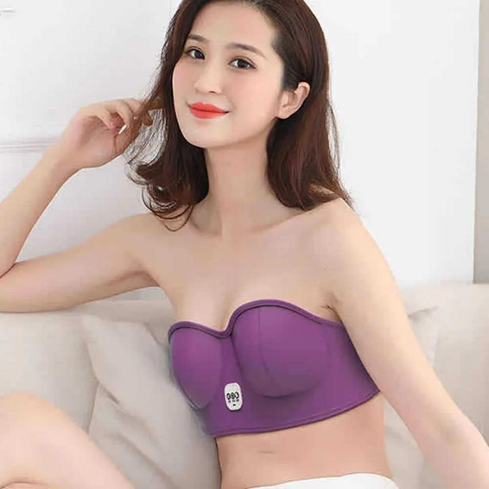 wholesale electric breast massager warming vibration
