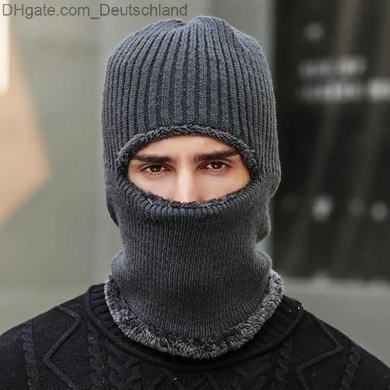 Bonnet d'hiver - Hommes - Femmes - Adultes - Chapeau - Masque de