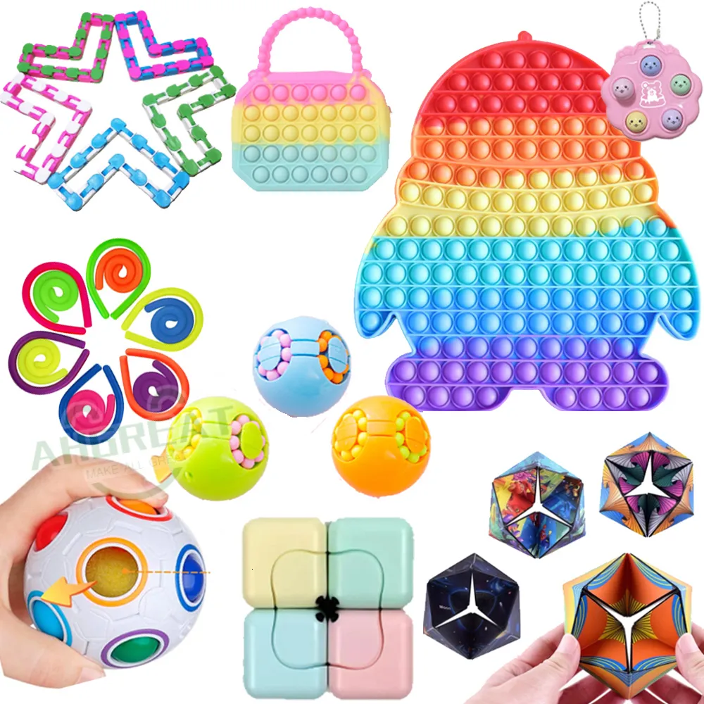 Décompression Jouet Aléatoire Mystery Fidget Toys Sac Sac Pour Enfants Toys  Sensoriels Relants De Stress Autistique Adhd Cadeaux Spinner Fidget Squishy  Set 230817 Du 17,23 €