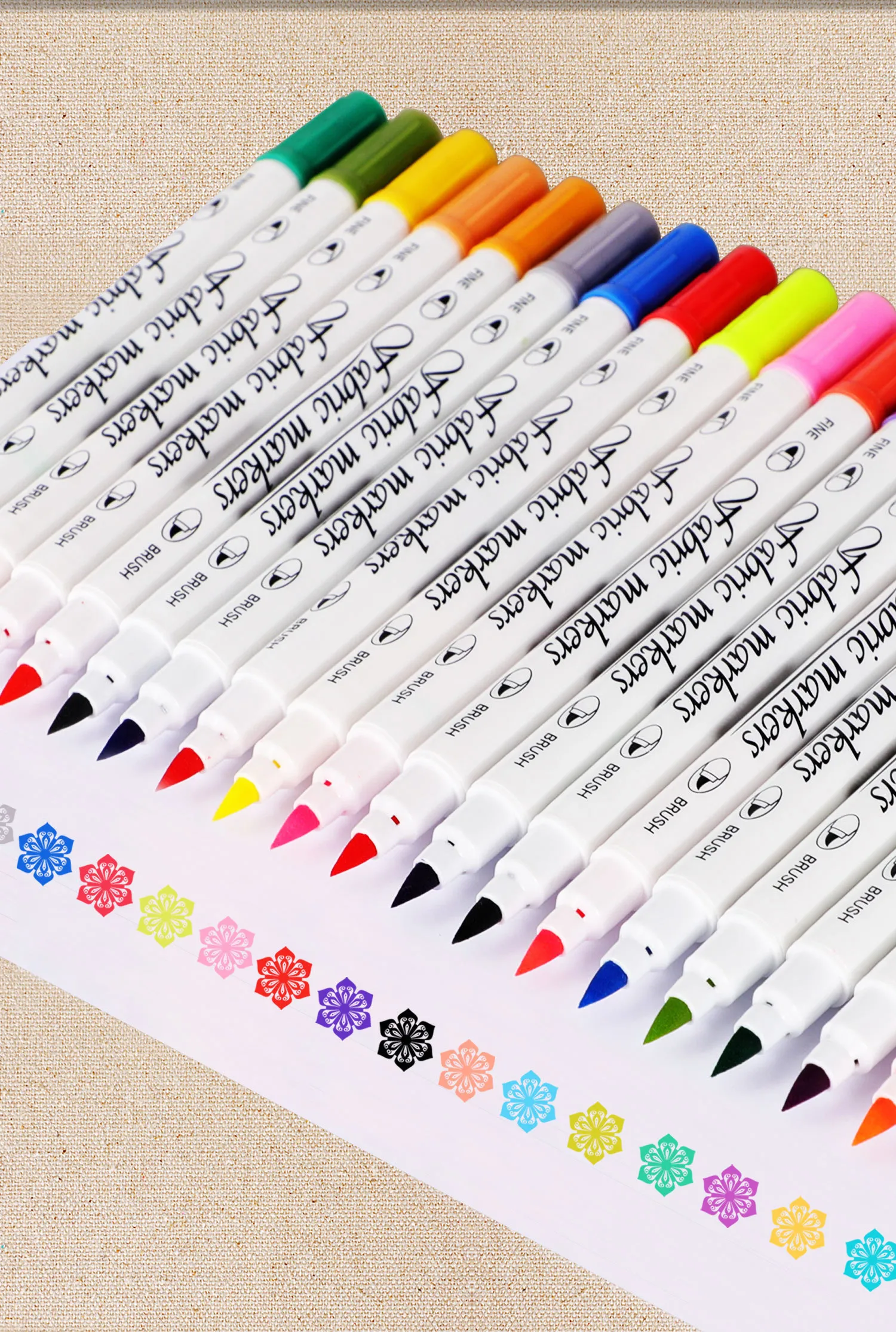 Wholesale Dual Tip Fabric Markers For Permanent Art 12/Ideal For T Shirts,  Vionic Sneakers, Canvas Bags Perfect For Kids And Adults Item #230818 From  Long10, $11.89