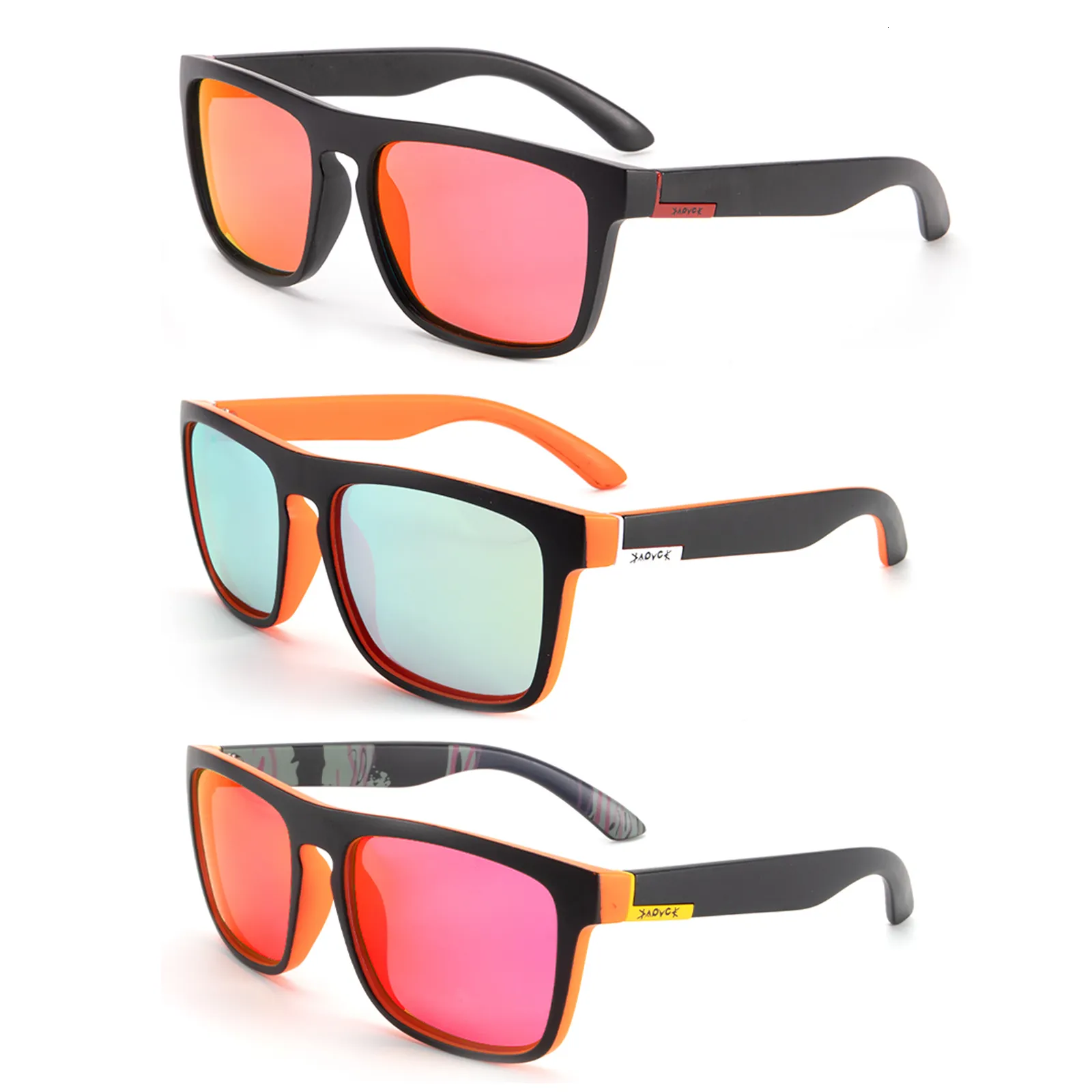 Zonnebrillen Kapvoe 3 eenheden per lot fiets gepolariseerde zonnebril Men vrouwen UV400 zonnebril vissen brilmody -brilmodyewear zonder doos 230818