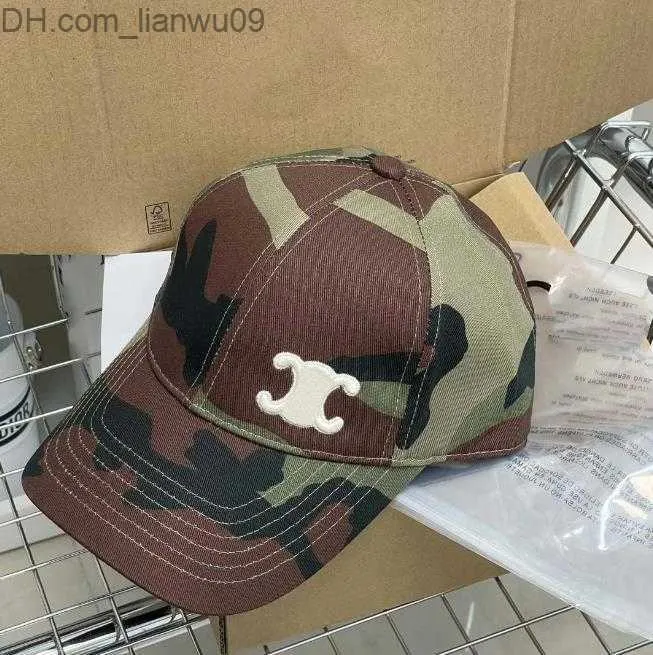 Caps de bola Baseball Cap Designers Hat Hat Camouflage Pattern Letter Casquette Mulheres e homens Caps de rua clássicos Moda de sol Sports Sports Caps Z230818