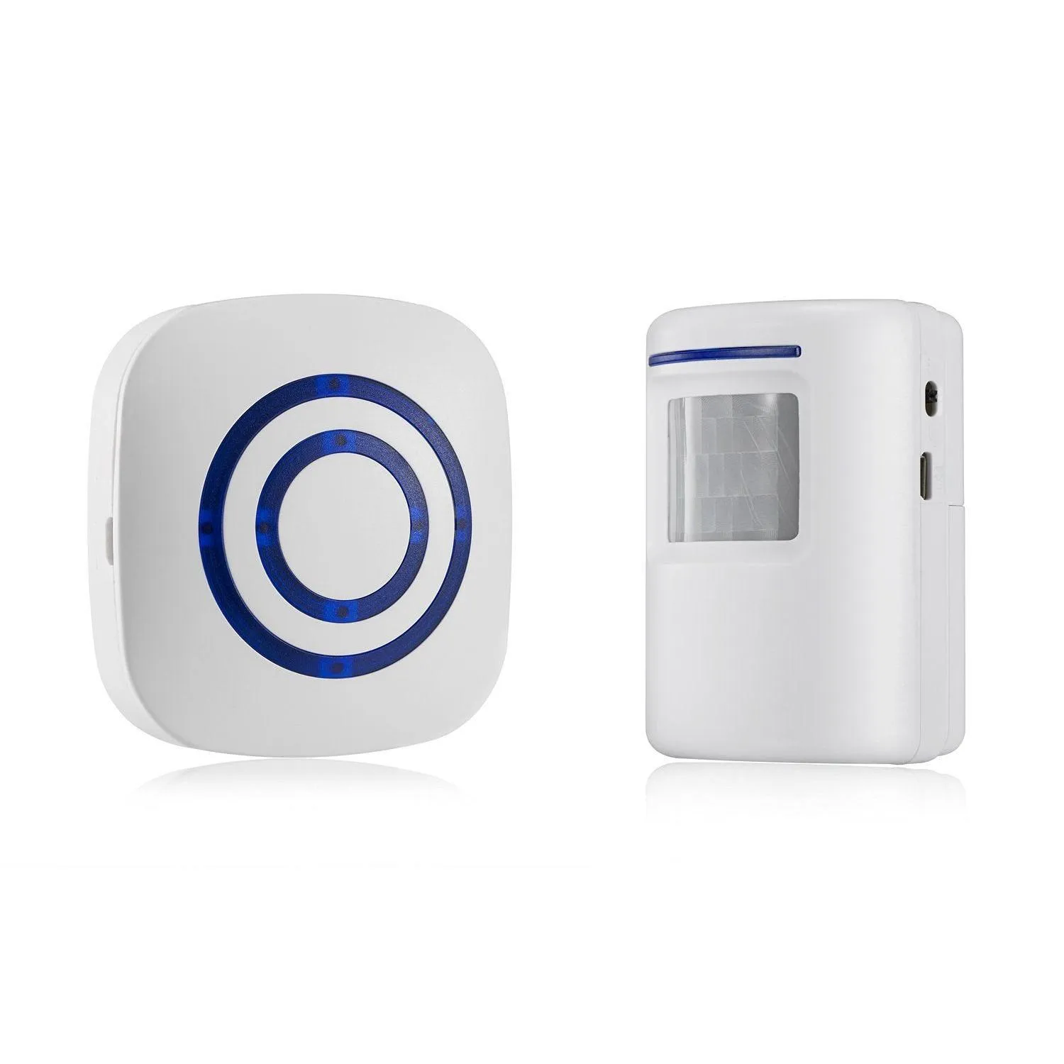 Car Air Freshener Est Wireless Driveway Alert Home Security Alarm Besökar Door Bell Chime med 1 plug-in-mottagare och PIR Motion Dhogb