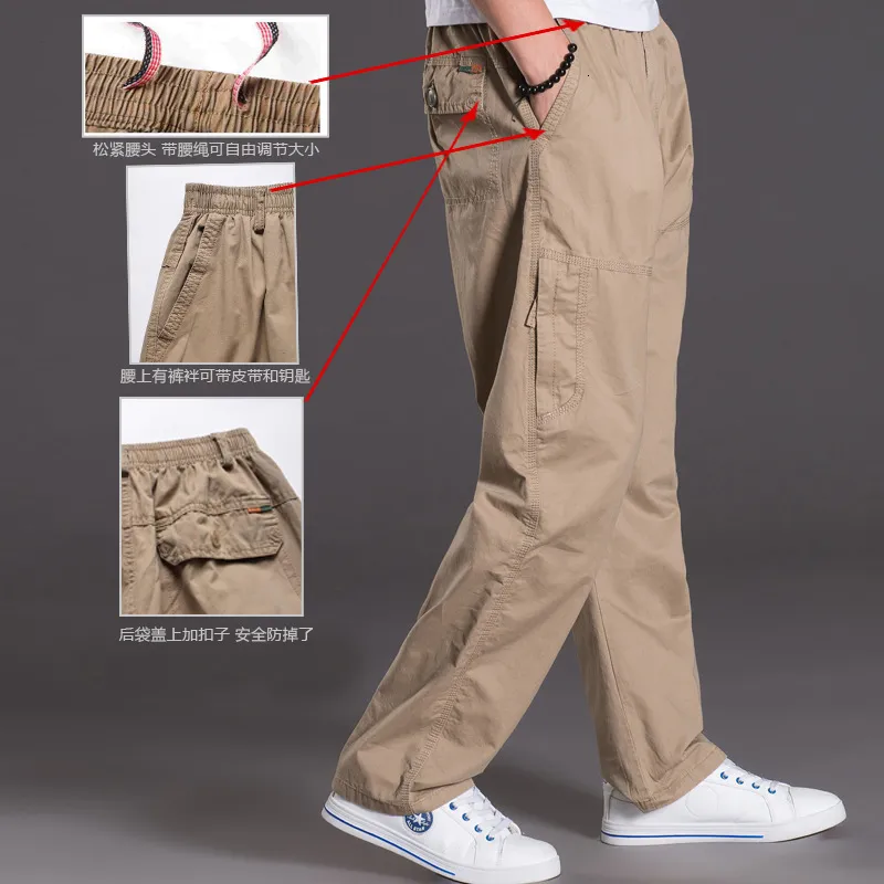 Pantalones para hombres gordos sale