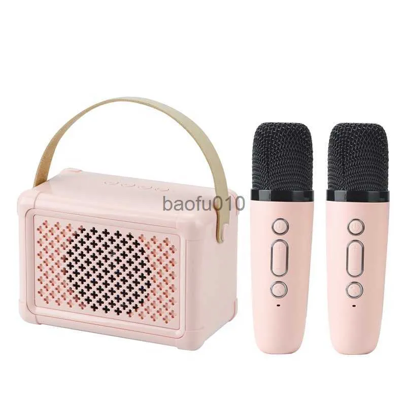 Moukey MTs8-2 Portable Bluetooth PA Speaker - 8" Subwoofer, Karaoke Machine With Wireless Mic, TWS, Rechargeable Battery