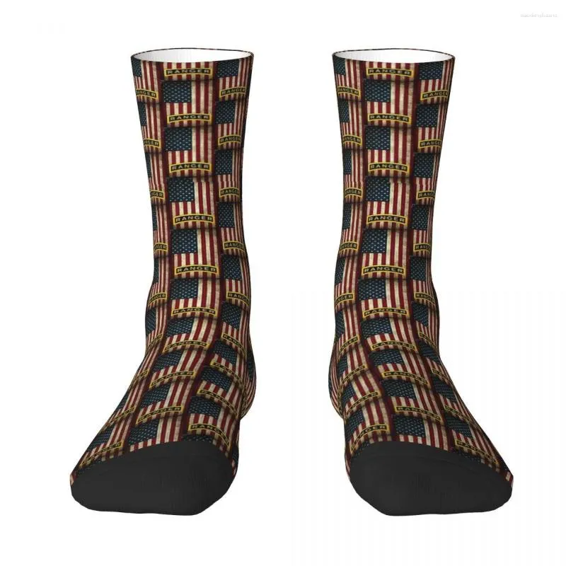 Herren Socken Armee Ranger School Tab Unisex Frühling Sommer Herbst Winter Windproof Happy Streetstyle Crazy Socken