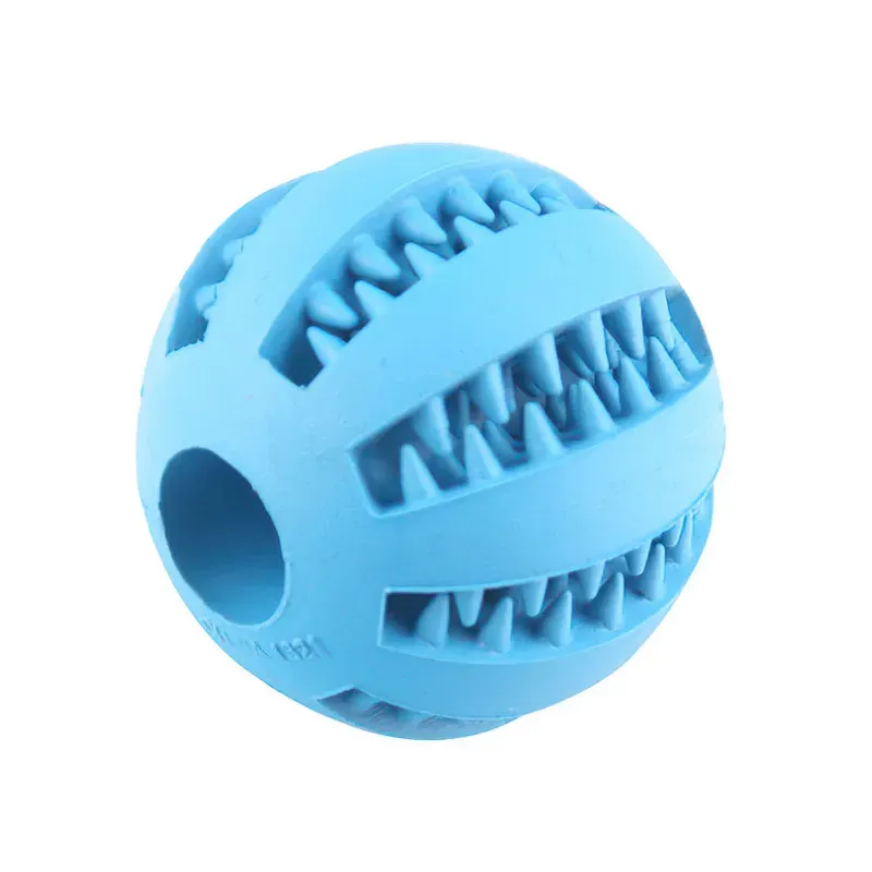 5cm Pet Dog Toys Ball Funny Interactive Elasticity Dog Chew Toy for Dog Tooth Clean Ball Of Food Extra-tough Rubber Ball