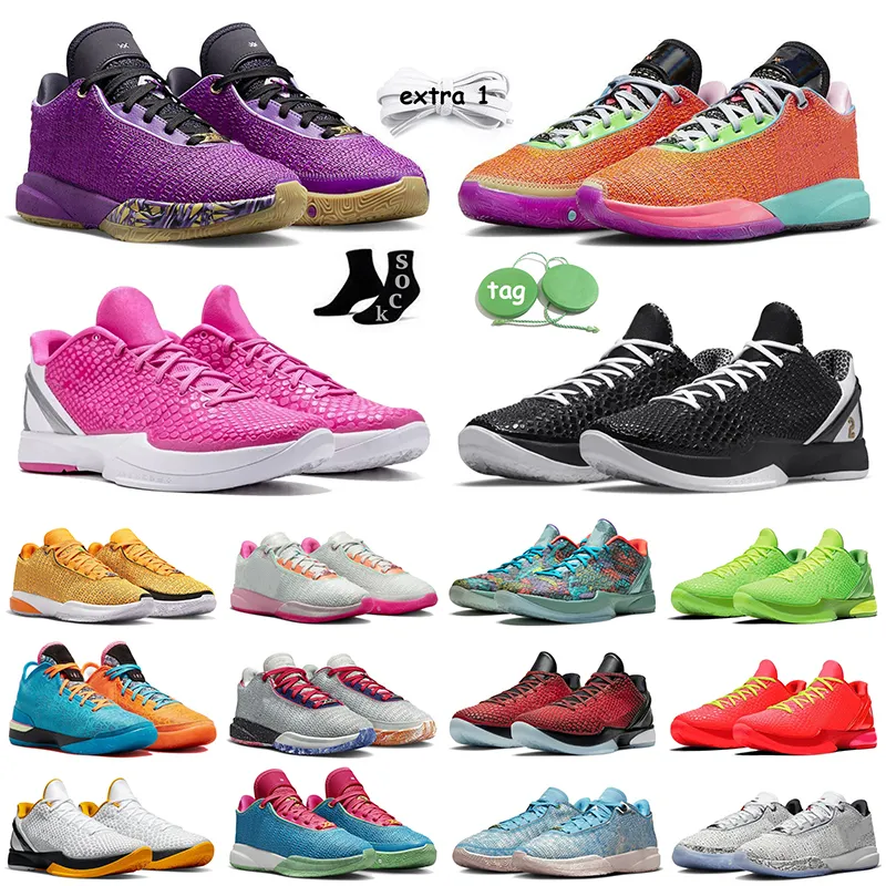 2023 Classic Mamba 6 LeBrons 20 Scarpe da basket 6s All Star Gold Red Pink Del Sol Big Stage Undeceed X What If Sneakers Laser Blue Orange Promise Young Heris Trainer