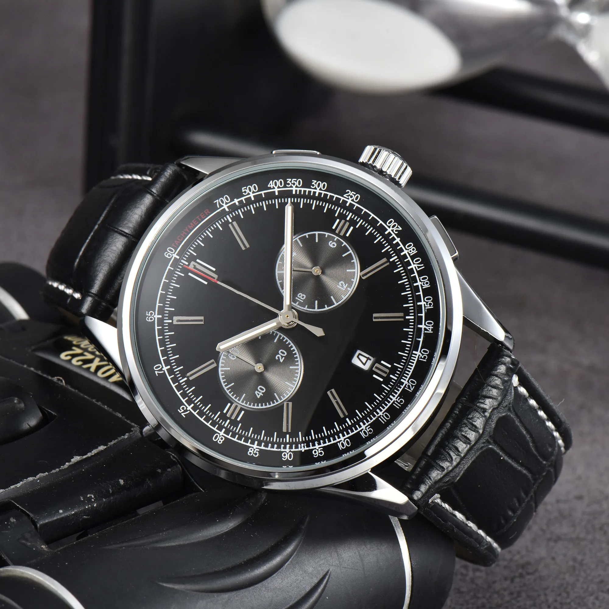 Marca de moda relógios de pulso relógios masculinos qualidade quartzo movimento relógio de pulso de luxo pulseira de aço clássicos relógios pulseira alta presentes