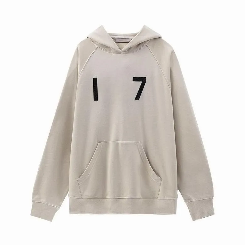 2023 Designer Hoodie Mens Womens Hoodies Pullover Tracksuit Lettera stampata a equipaggio Streetwear con cappuccio bianco grigio nero grigio 7 7