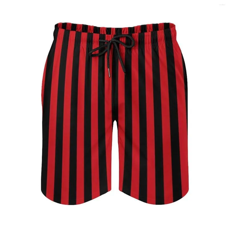 Vertical striped swim trunks 2025