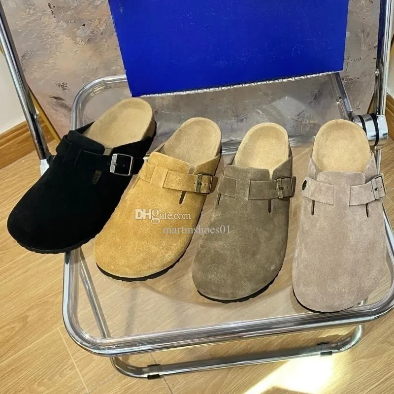 Birk kadın baotou terlikleri klasik erkek tasarımcı ayakkabıları moda rahat loafers açık kaymaz plaj ayakkabıları nefes alabilen aşınma gündelik ayakkabılar yaz yeni düz ayakkabılar