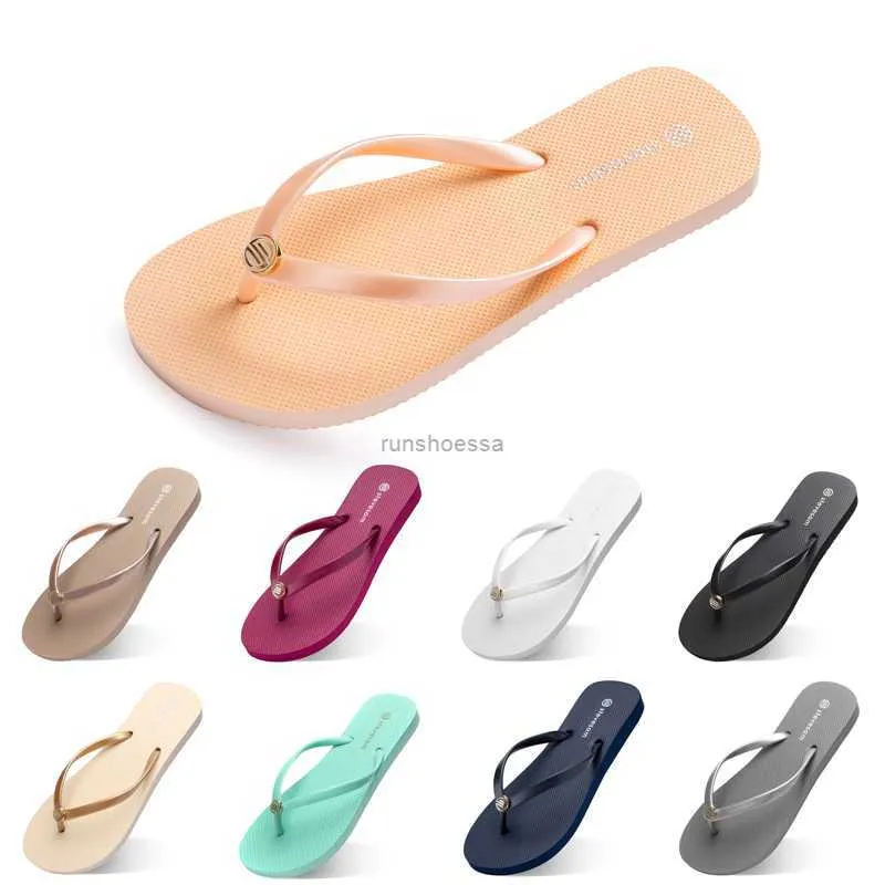 플롭 플립 슬리퍼 저렴한 신발 여성 트리플 흰색 검은 녹색 오렌지 핑크 레드 여자 여름 야외 해변 슬라이드 스니커즈 워크 157 s