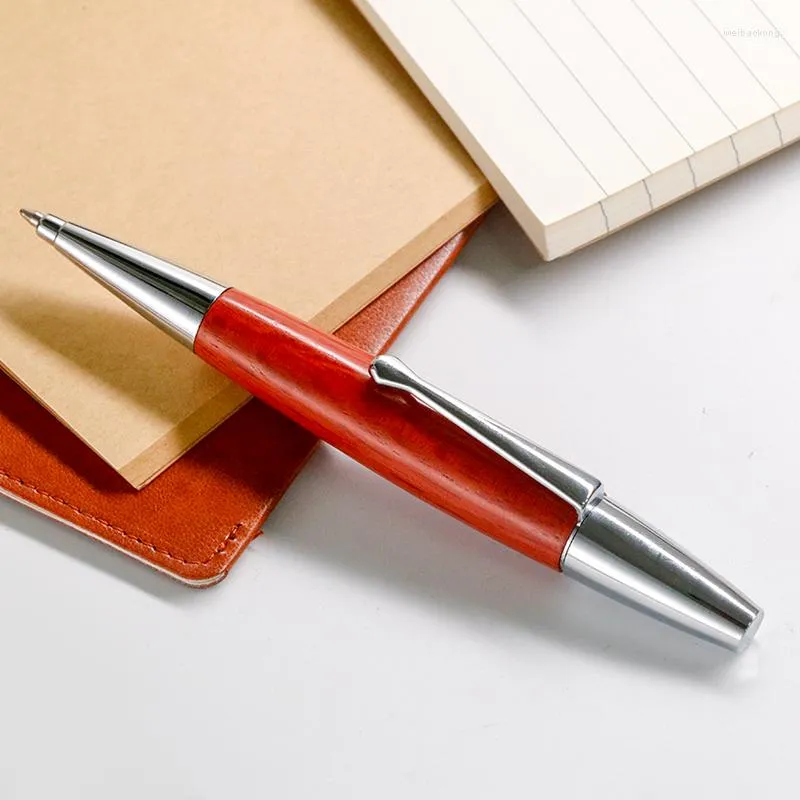 Class Wood Classic Roting Ball Pen Portable Fignature Business Gift 0,7 мм черные чернила