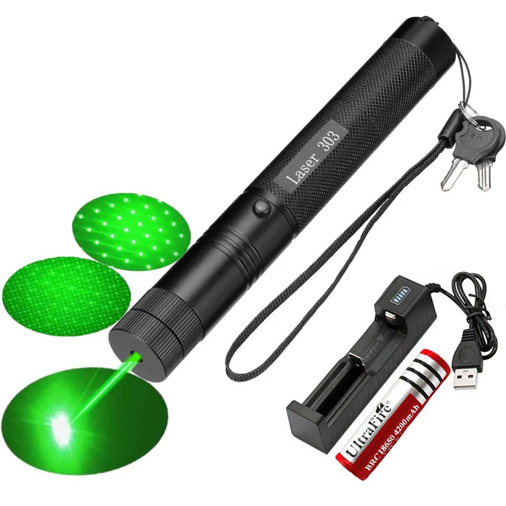 Puntatore laser verde con penna laser a fuoco regolabile SD 303 Potente  puntatore laser - Cina Penna laser regolabile, penna laser 303