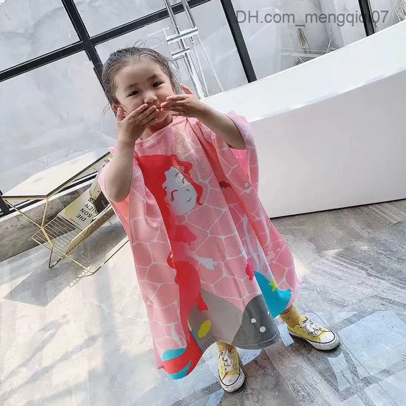 Blankets Swaddling Neonatal Packaging Blanket Cartoon Childrens Hood Baby Bath Towel Baby Bath Towel Cotton Boy Beach Towel Unicorn Hat Z230818 From 5 54 DHgate