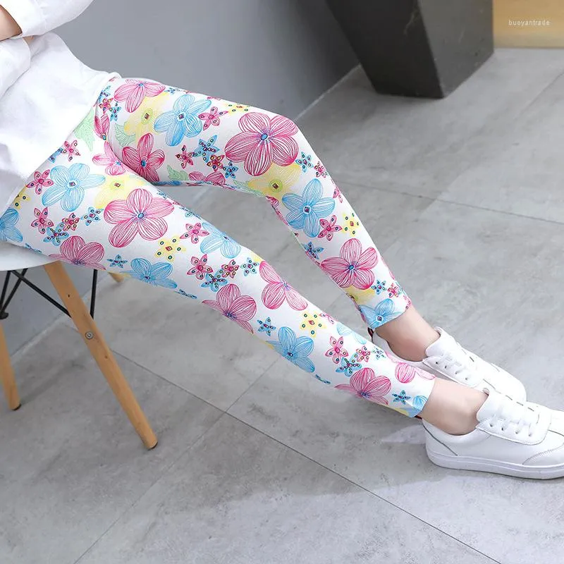 Girls knee length hot sale leggings