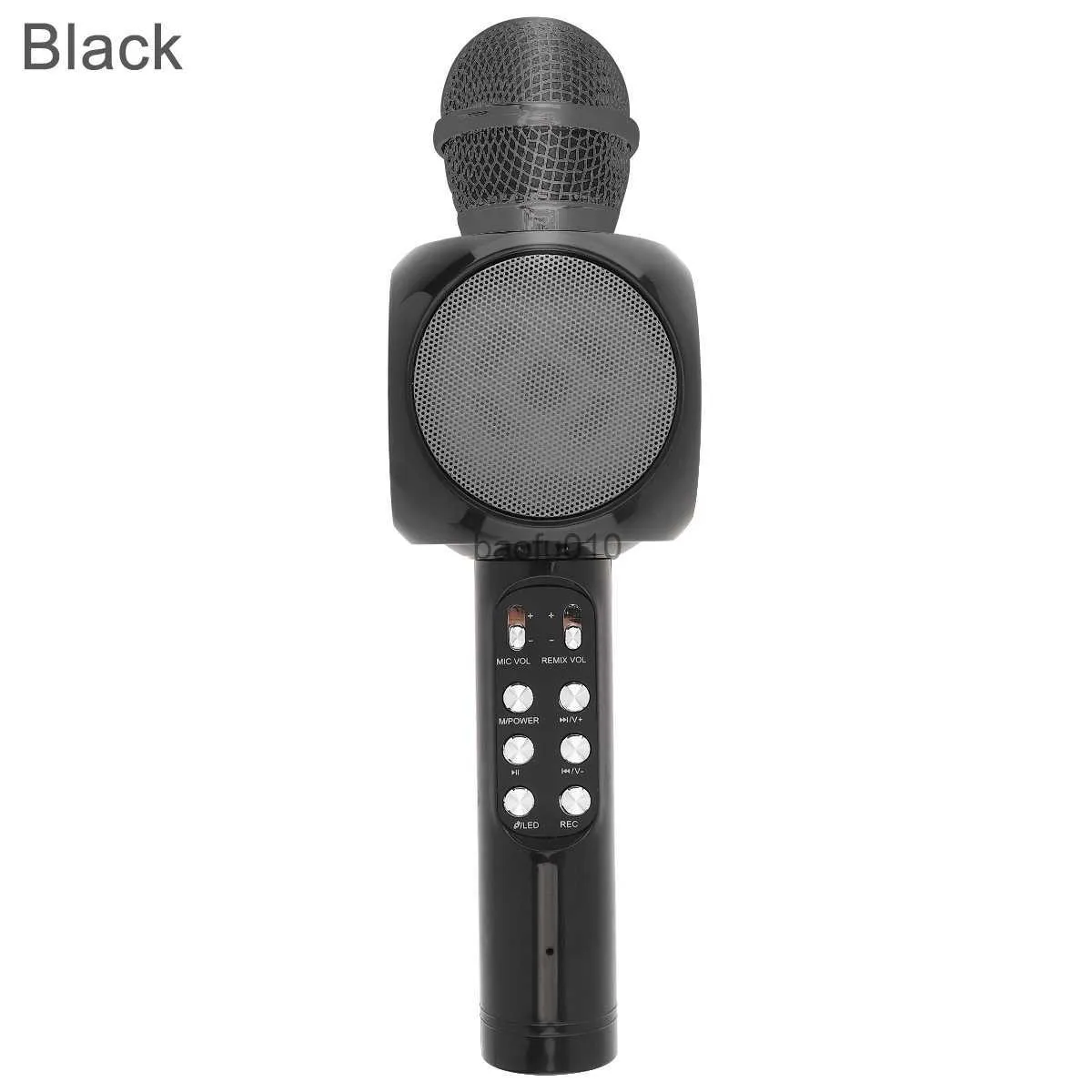 Microphones Mobile Phone Wireless Karaoke Microphone Multicolored Bluetooth Microphone for Musical Instrument Computer Conference HKD230818