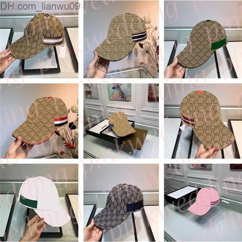 Ball Caps Designer Stripe Baseball Cap Classic G Letter Golf Cap Women Men Outdoor Sport Travel Canvas Caps Sun Visor Hat Z230818