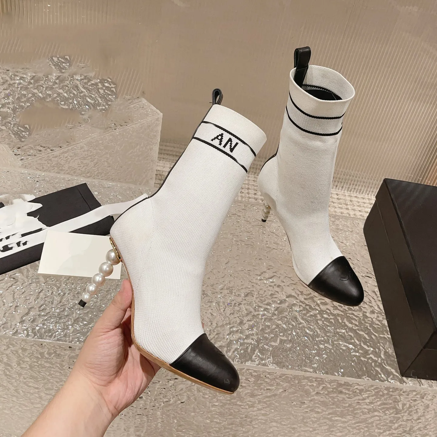 Designer sock boots deals