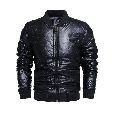 Jaquetas de jaquetas masculinas colar de colarinho casual gola zíper homem negócio inverno faux peur motocilce 230818