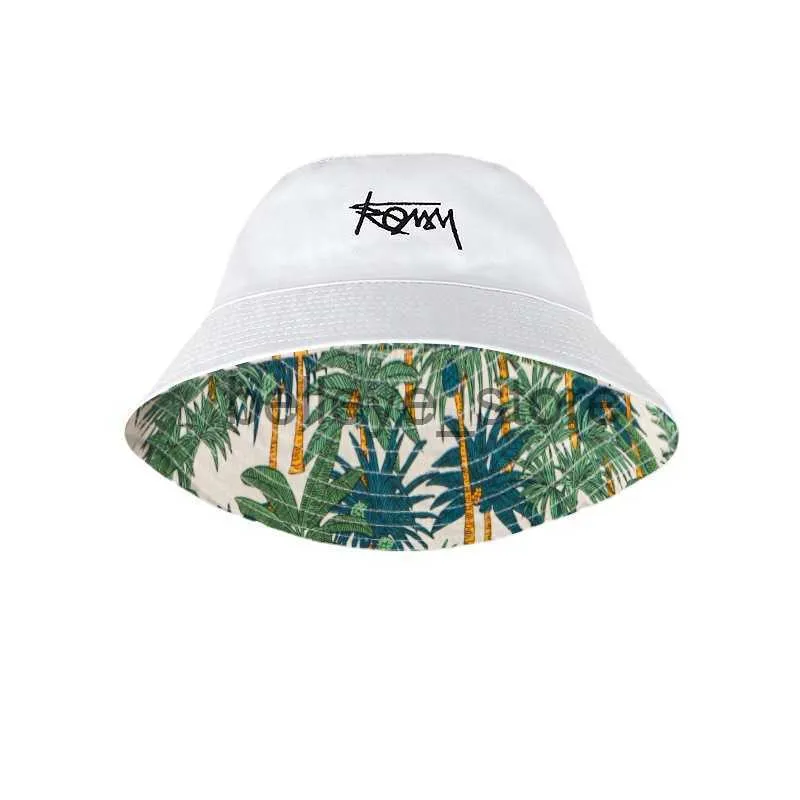 Stingy Brim Hats Big Head XL Size Letter Bucket Hat for Men Double-Sided Women Floral Fisherman Hat Summer Casual Street Sun Hat Bob PanamaJ230819