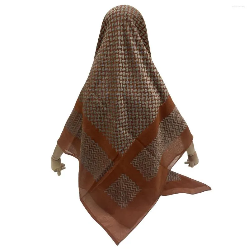 Schals arabische Dubai Saudi -Männer Kopftuch muslimischer Mann Turban männlicher Wickel