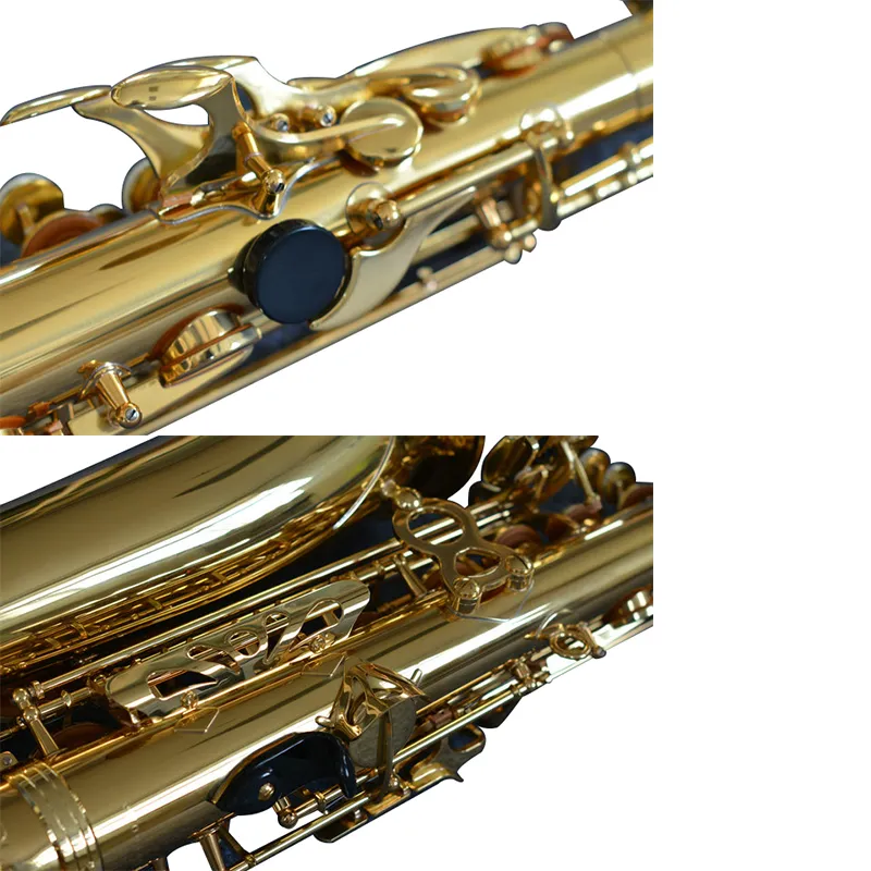 Kopiera Tyskland JK Keilwerth ST90 Gold Lacquer Alto Saxophone EB Wind Brass Instrument Sax Alto Western Instruments Sax