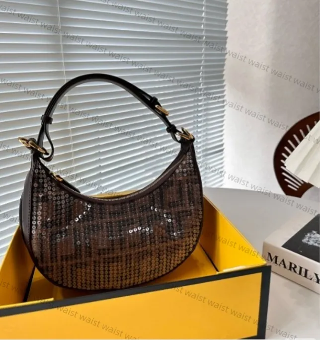 7A Luxury Handbag Mini Bag Vintage Bag Designer Crescent Shoulder Bag Small French Face Women Bag Underarm Bag Tramp Sequin Handbag From 41 12 DHgate