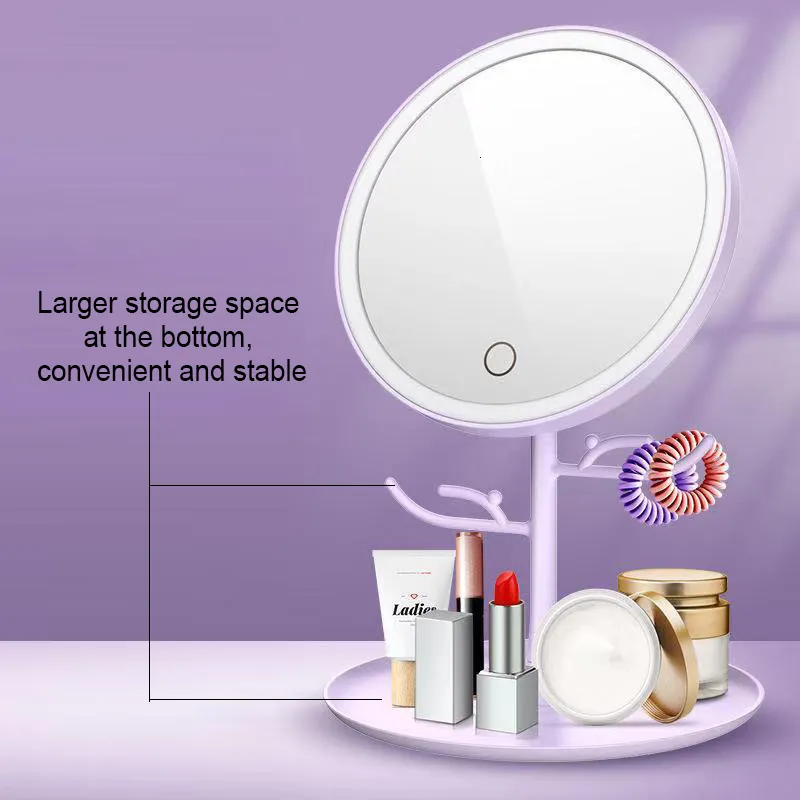 Specchi Compatti Smart 5x Specchio Trucco Ingranditore Con LED Light Travel  Table Portable Table Vanity Mirror Con Strumenti Di Rangement Cosmetici  Stand 230818 Da 12,93 €