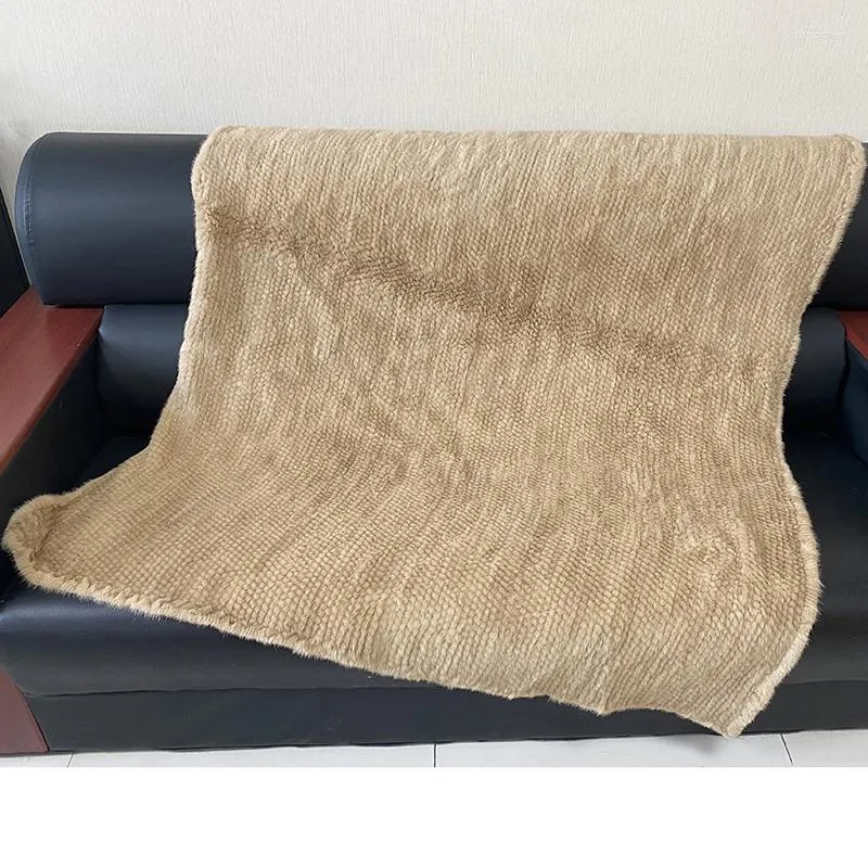 Coperte Ms.Softex a mano a maglia in fabbrica vera fabbrica OEM coperta naturale a doppia faccia per casa