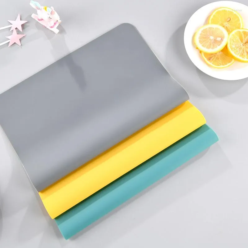 Bordmattor Molandi Color Nordic Wind Silicone Placemats Resistant mot Slowding Food Heat Isolation Pads Solid Kitchen