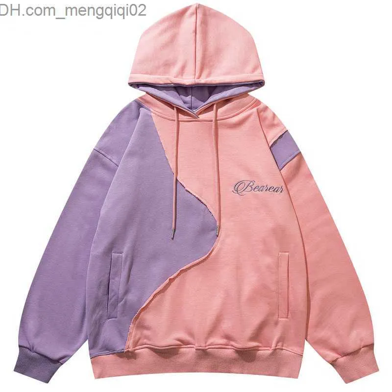 Mens Hoodies Sweatshirts Hip Hop Hoodie Street Clothing Y2K Mens