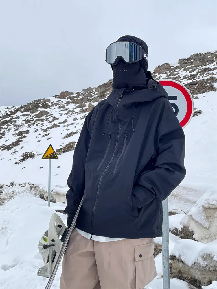 Fluorescent clearance ski jacket