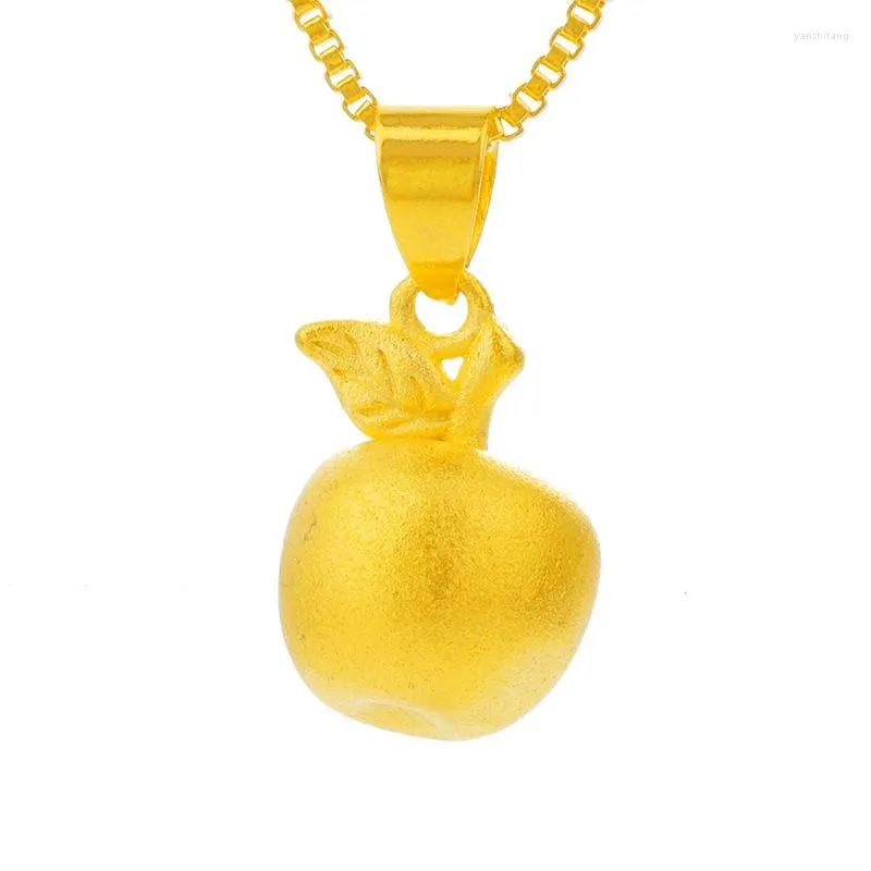 Colares pendentes 24k ouro banhado para mulheres meninas