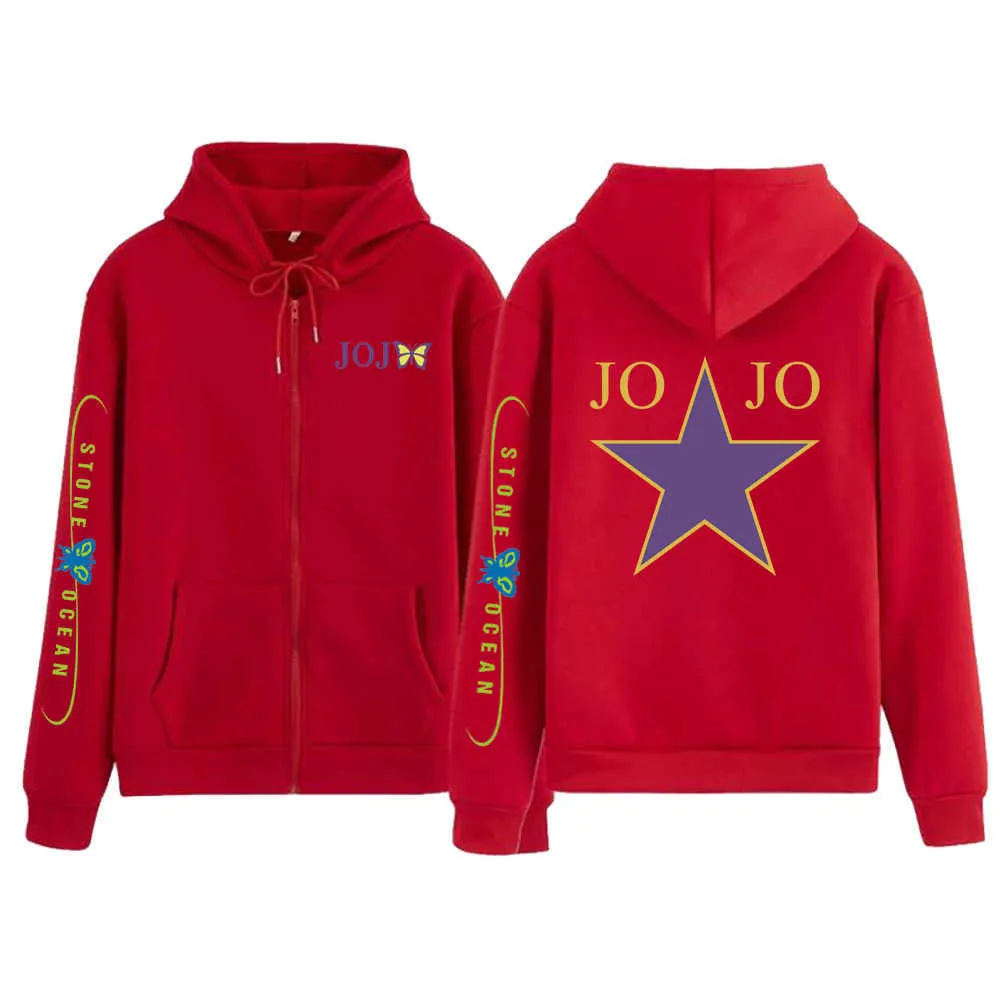 JoJo's Bizarre Adventure Sweat à Capuche + Pantalon – Ensemble 2 Pièces Imprimé Anime, Style Décontracté Unisexe